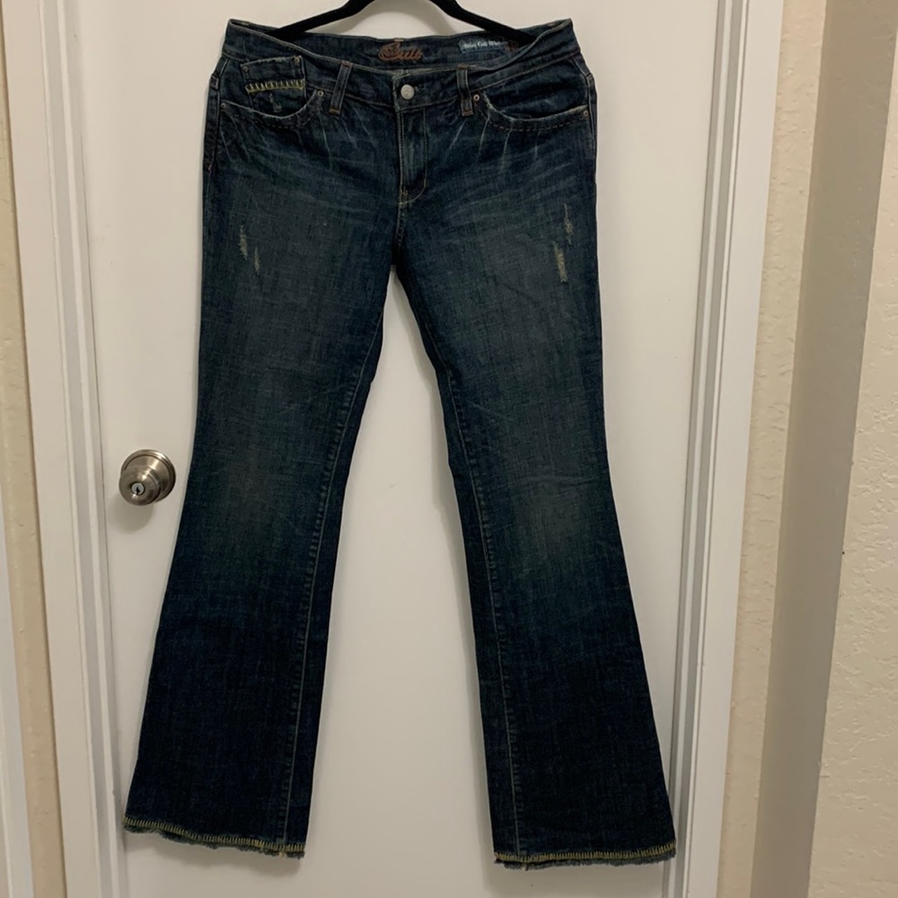 Blue Cult Women's Bootcut Distressed Jeans Size 29 Pre-owned in good condition